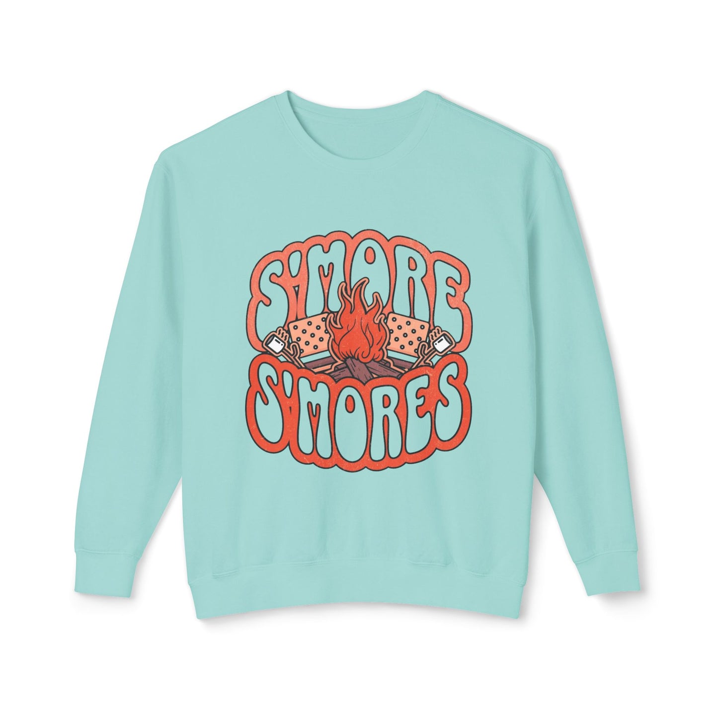 Retro Campfire Women's Sweatshirt – Fun, Cozy, and Vintage Graphic Pullover