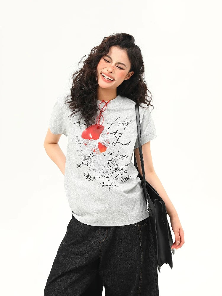 Vintage Dragon Graphic Street T-Shirt