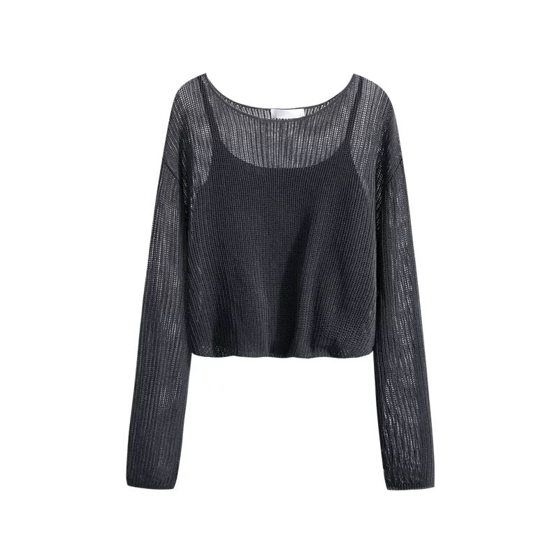 Chic Lightweight Knit Sweater for Women