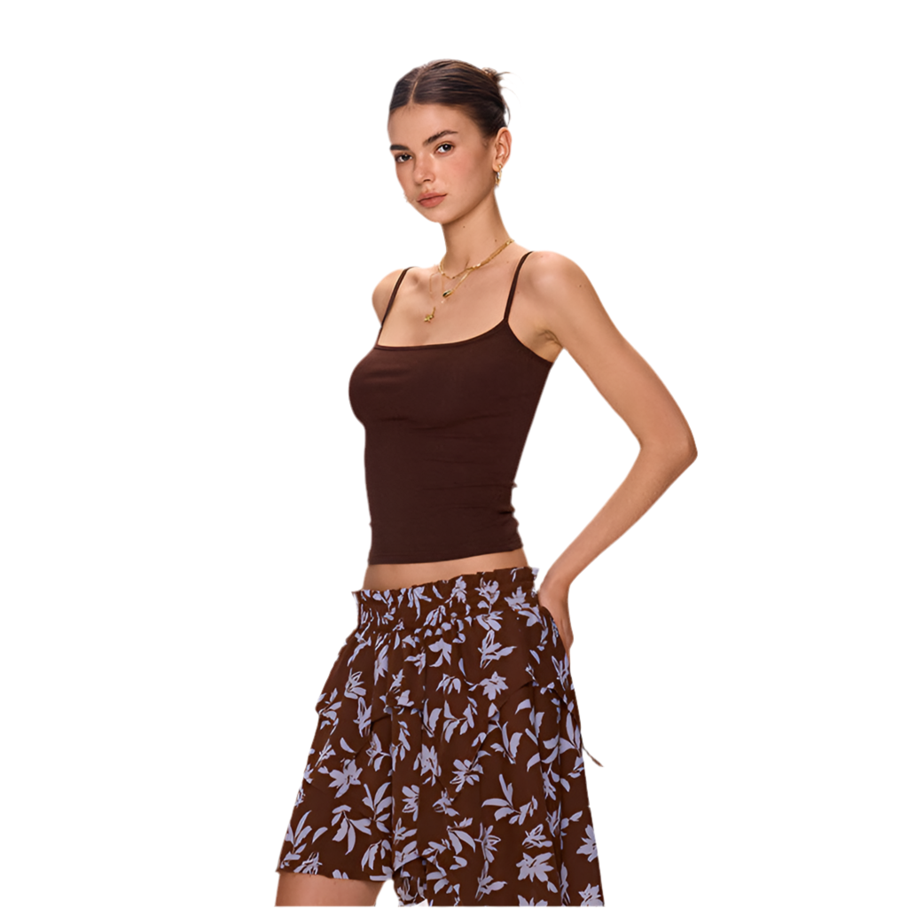 Chic Slim Fit Spaghetti Strap Tank