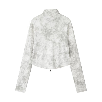 Women's Stylish Fitted Zip-Up Jacket