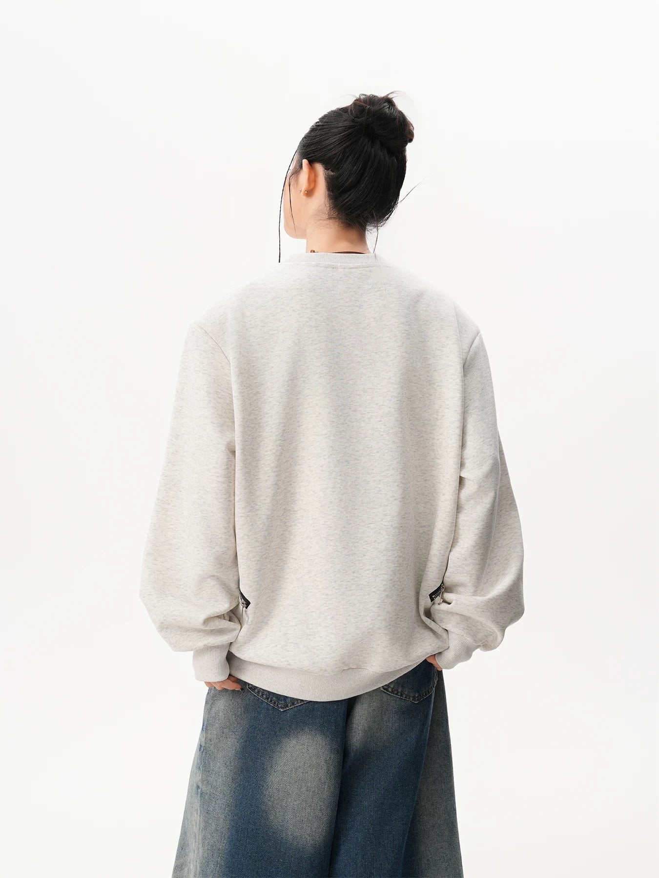 Urban Zippered Streetwear Sweatshirt