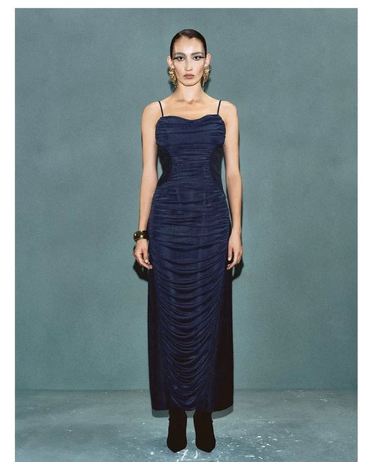 Modern Slit Swing Maxi Dress