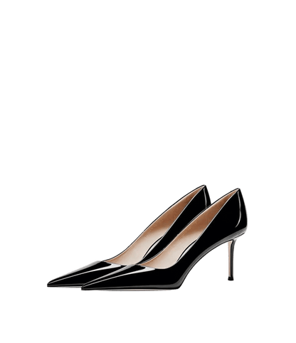 Midnight Allure Pointed Stiletto Heels