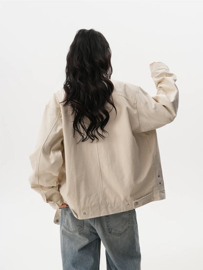 Urban Canvas Zip Harrington Jacket