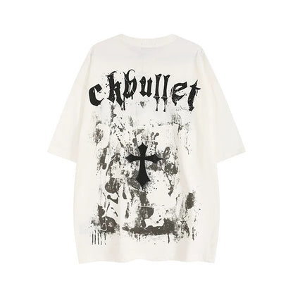 Dark Bullet Cross Graphic Tee