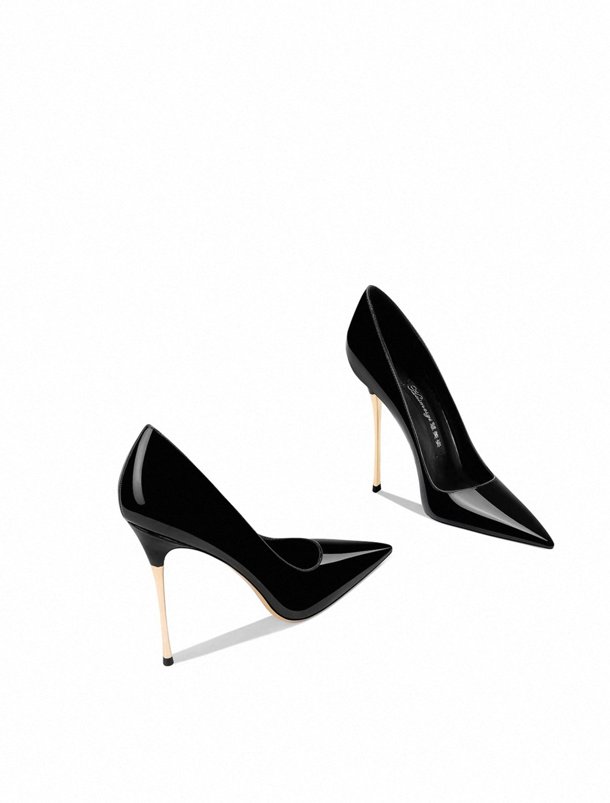 Midnight Gloss Golden Edge Heels