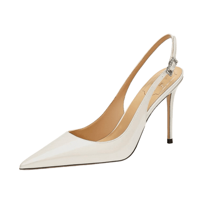 Radiant Grace Slingback Stiletto Heels