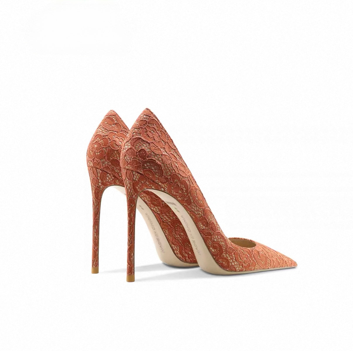Scarlet Lace Starlight Stiletto Heels