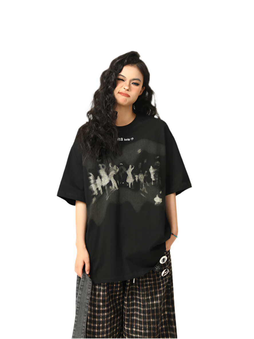Urban Alien Graphic Oversized Tee