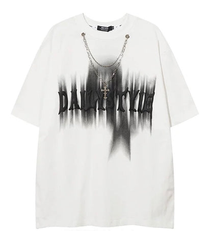 Neon Core Chain Graphic Tee