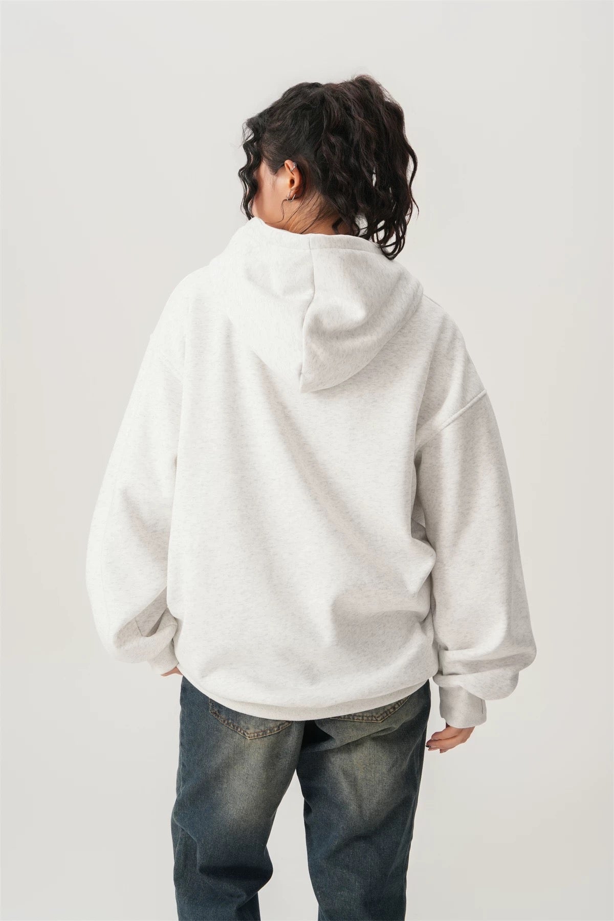 Street Luxe Slouchy Loose Hoodie