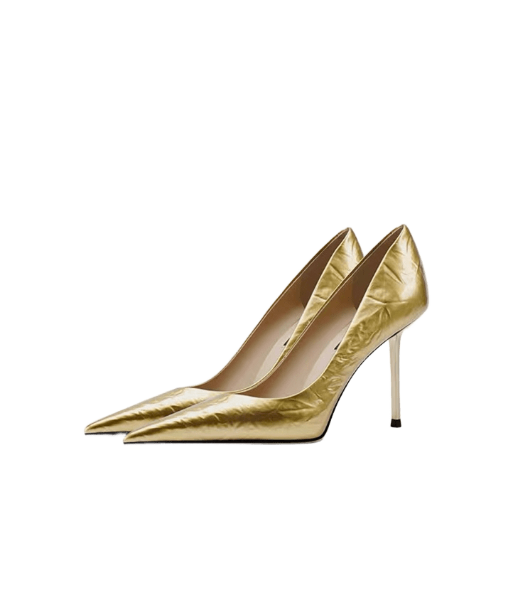 Metallic Mirage Luxury Designer Heels