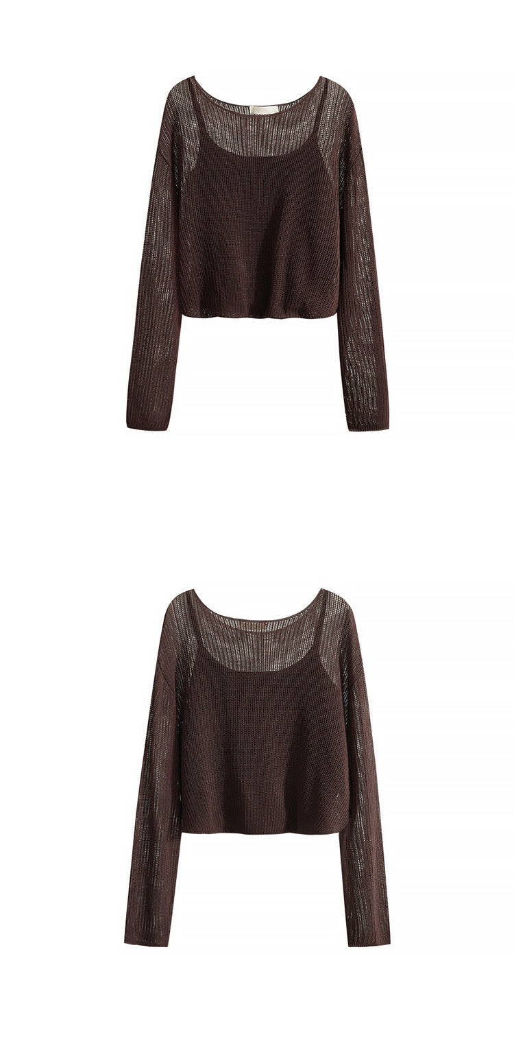 Chic Lightweight Knit Sweater for Women