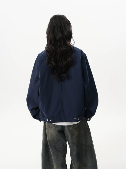 Urban Canvas Zip Harrington Jacket