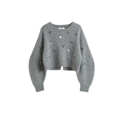 Sweet Diamond Knit Sweater