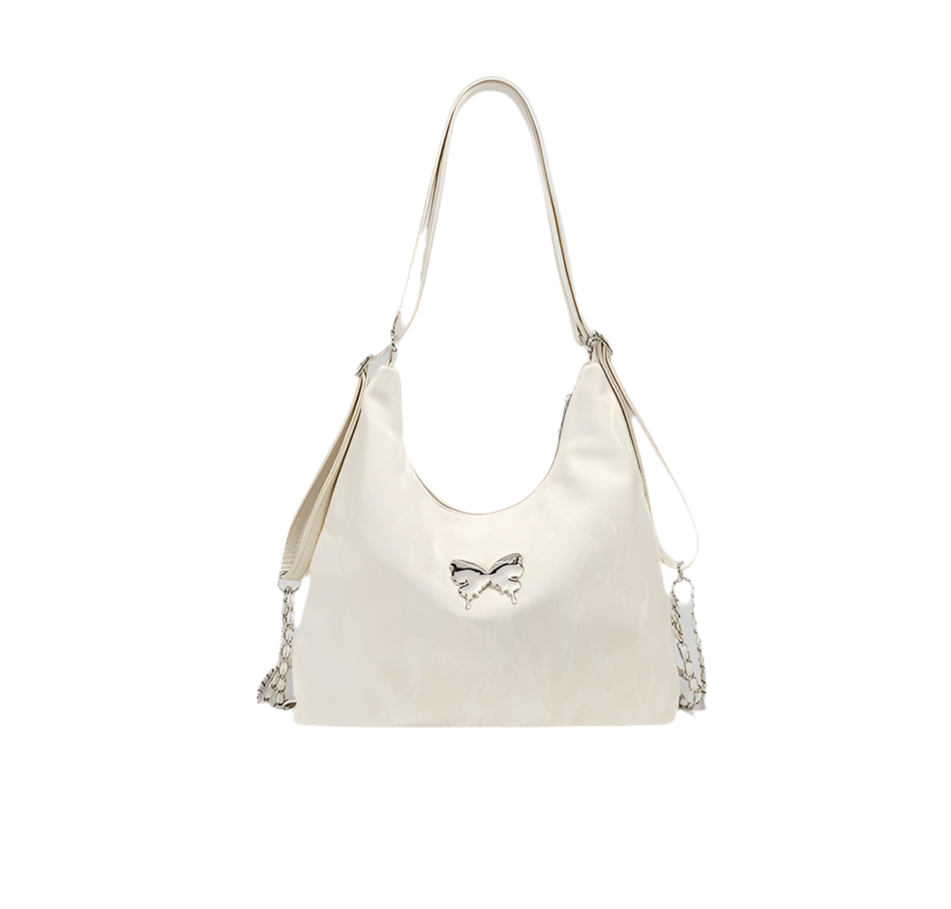 Adjustable Microfiber Crossbody Bag