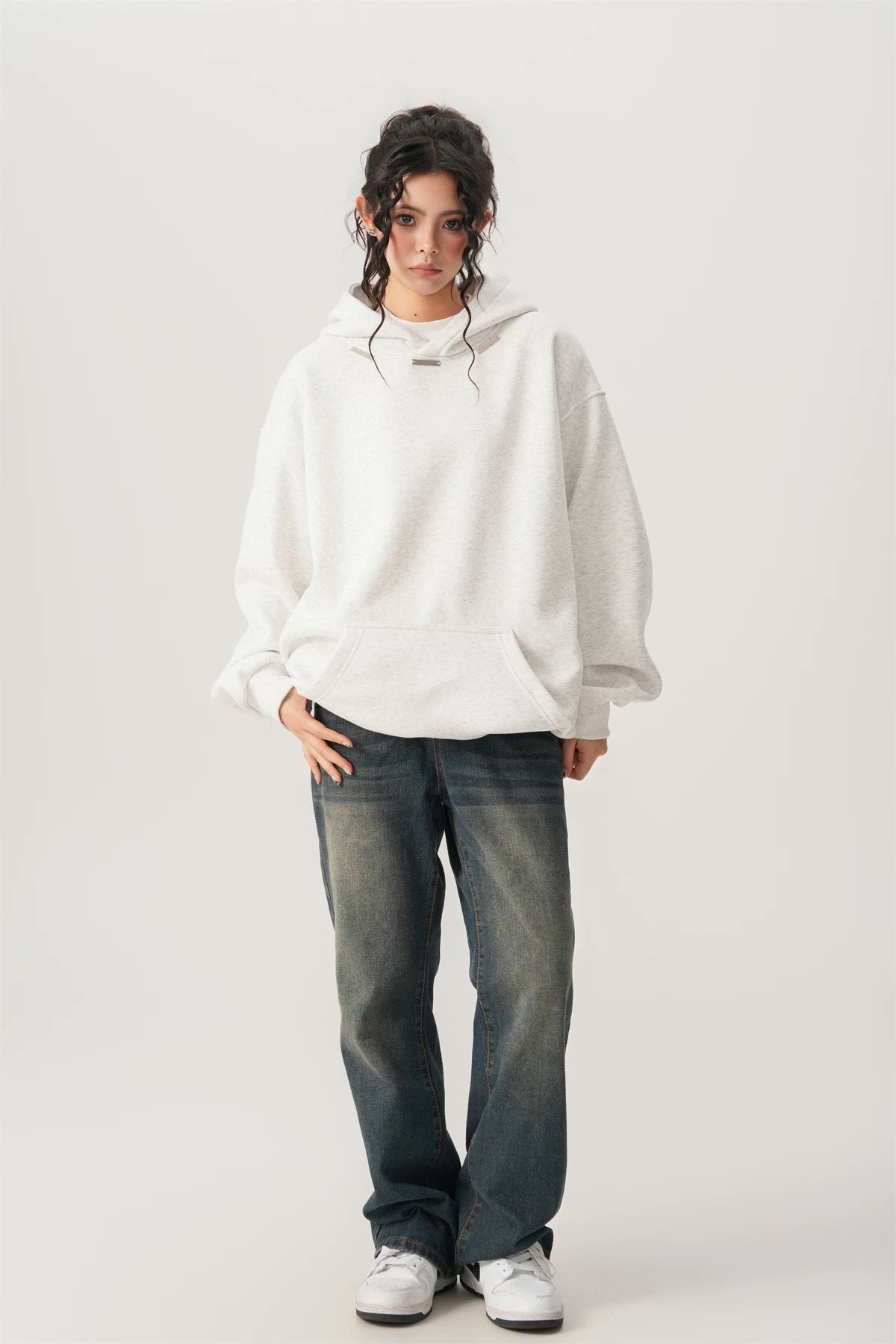 Street Luxe Slouchy Loose Hoodie