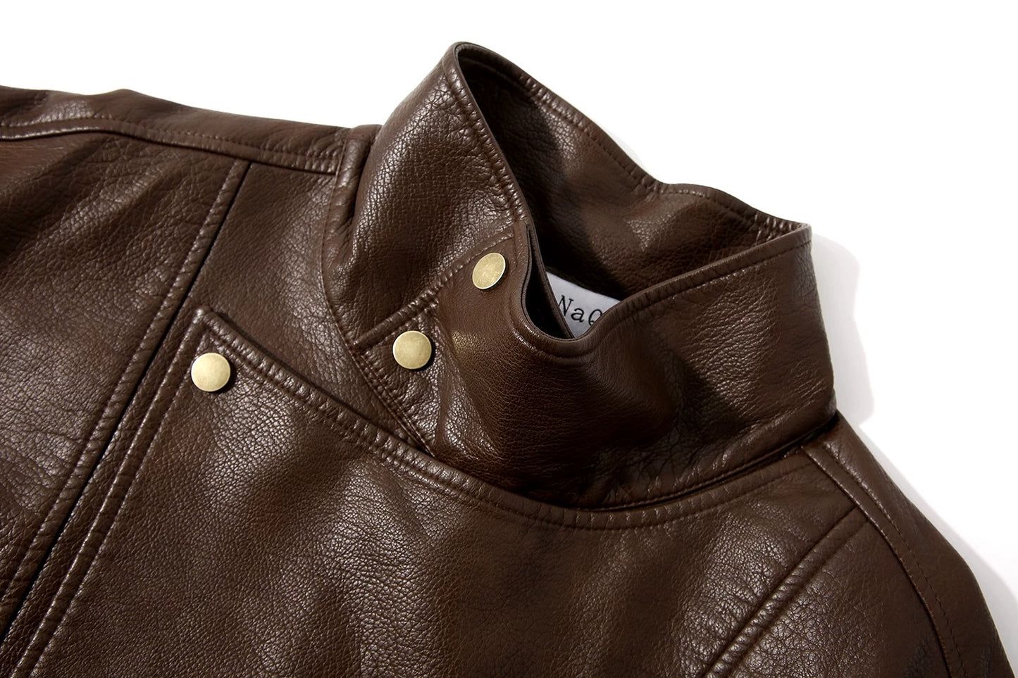 Urban Sculpt Asymmetry Leather Jacket