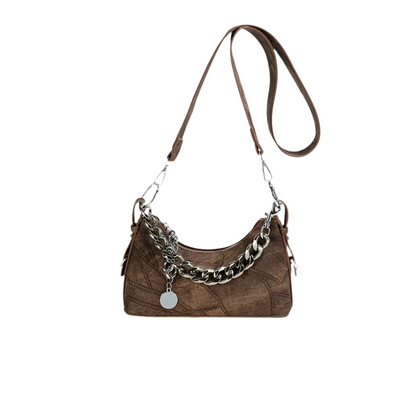 French Style Crossbody Baguette Bag