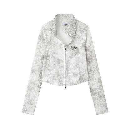 Women's Stylish Fitted Zip-Up Jacket