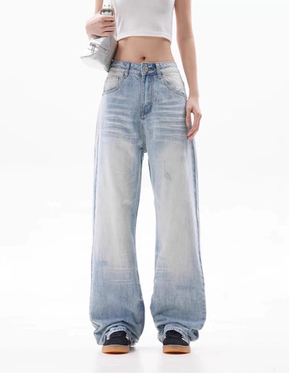 Laidback Fit Straight Jeans