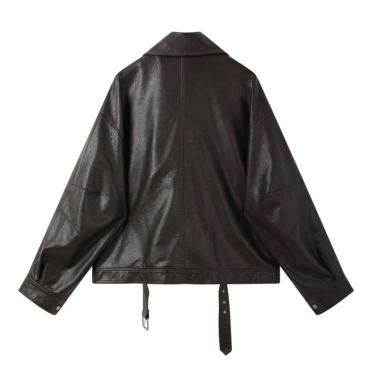Café Noir Vintage Lapel Moto Jacket