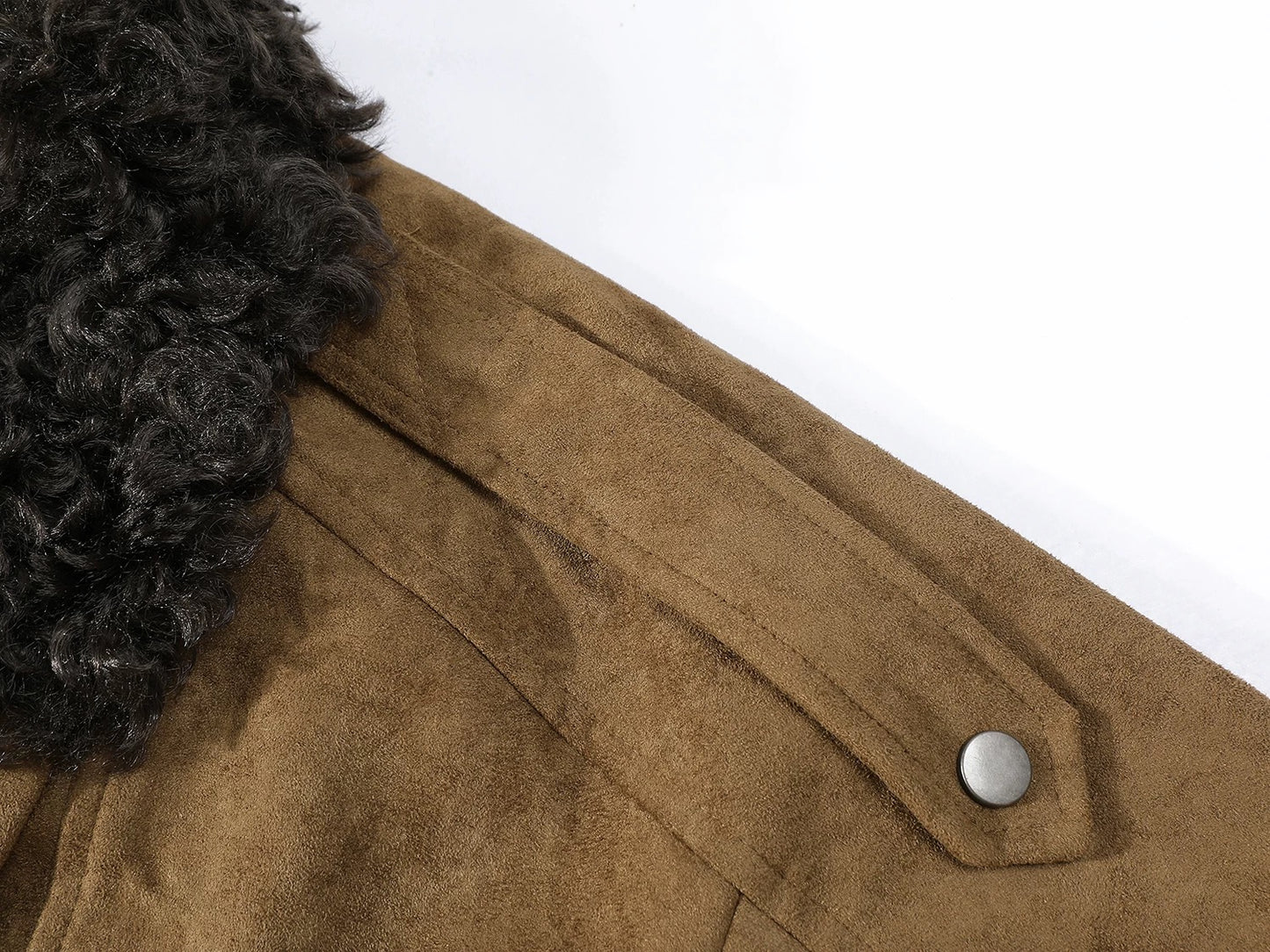 Alpine Luxe Shearling Suede Jacket