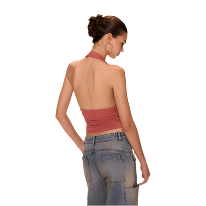 Allure Sheer Mesh Camisole Top