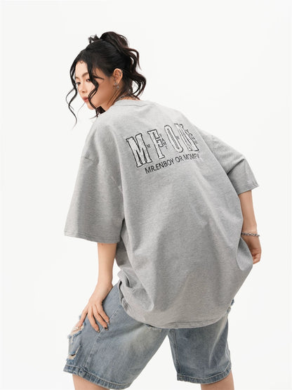 Midnight Layers Oversized Street Tee