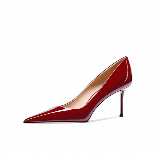 Midnight Allure Pointed Stiletto Heels