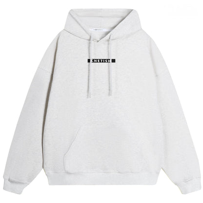 Shadow Mist Oversized Fleece Hoodie
