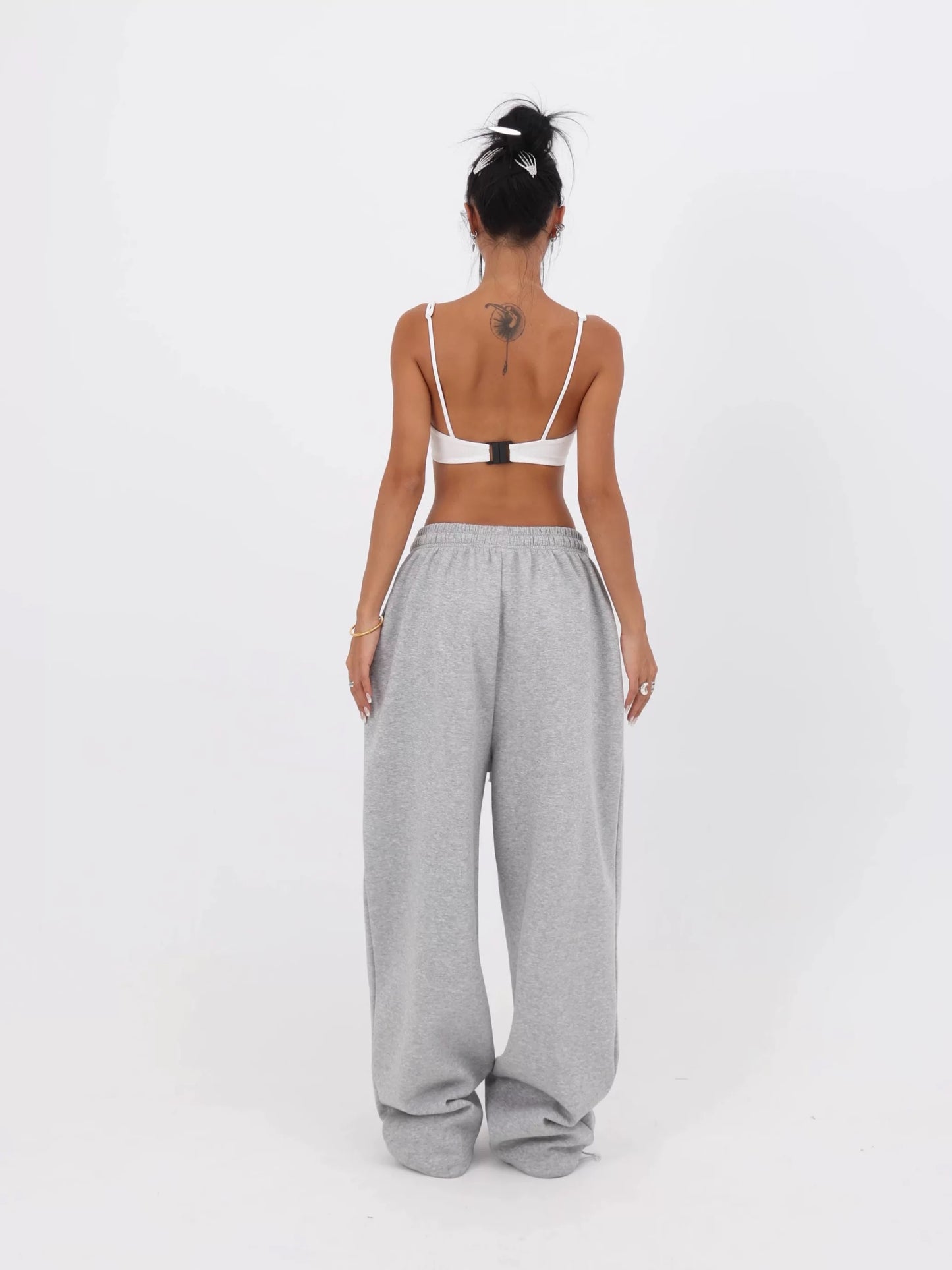 Women's High-Waist Street Style Trousers Comfortable and Trendy