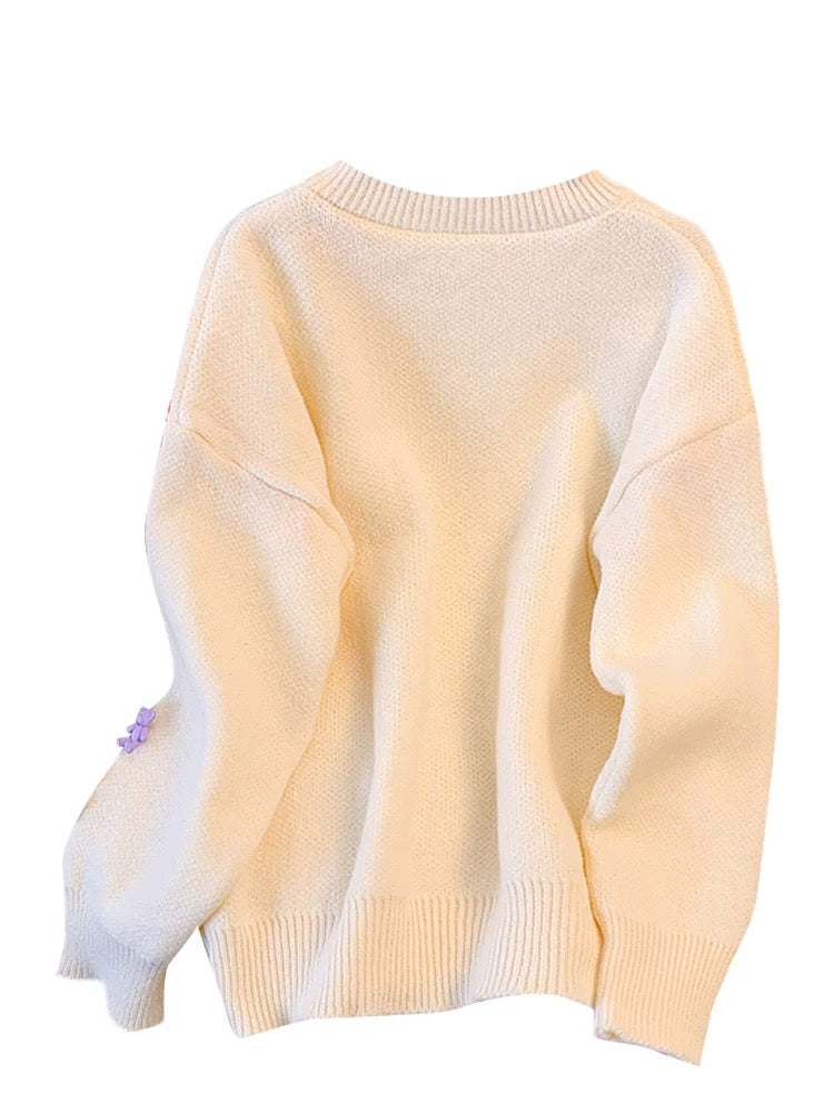 Whimsical Knit Sweater for Women