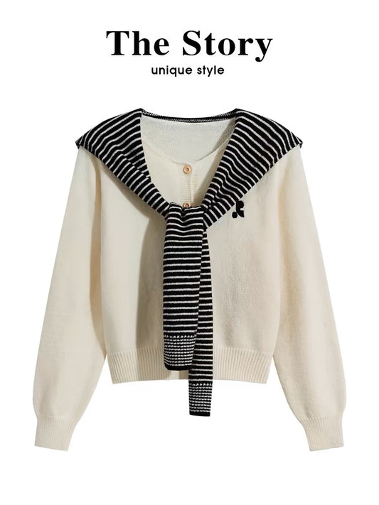 Elegant Shawl Sweater Cardigan Women