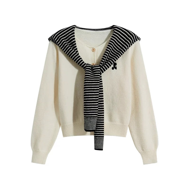 Elegant Shawl Sweater Cardigan Women