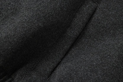 Stylish Cropped Wool Blend Jacket