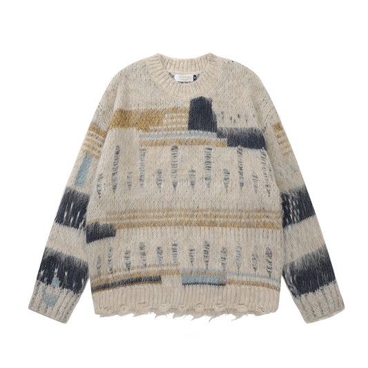 Cozy Nomad Vintage Knit Sweater