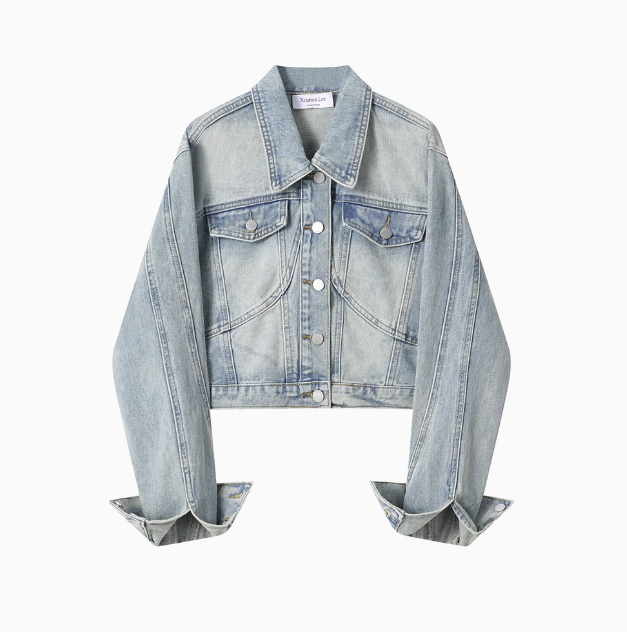 Vintage Light Blue Denim Jacket