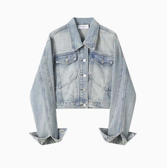 Vintage Light Blue Denim Jacket