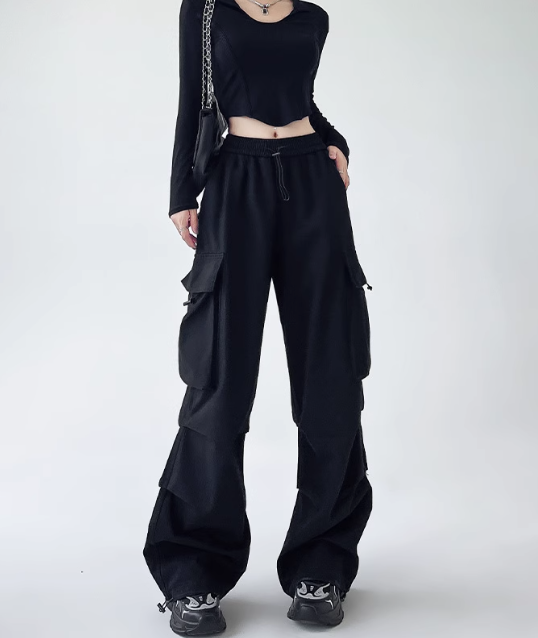 Women’s Casual Cargo Pants | Relaxed Fit Utility Trousers