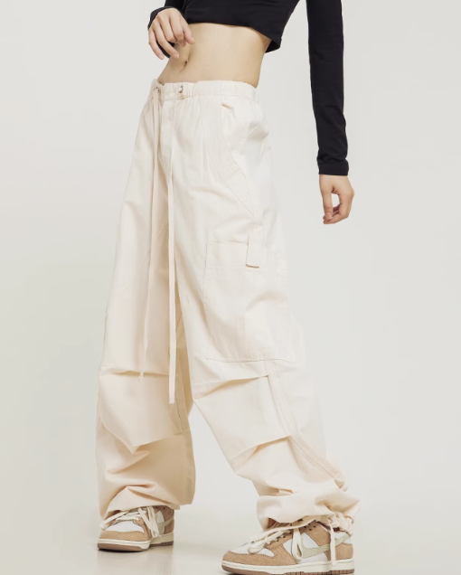 Wide-Leg Overalls | Loose Straight Casual Pants