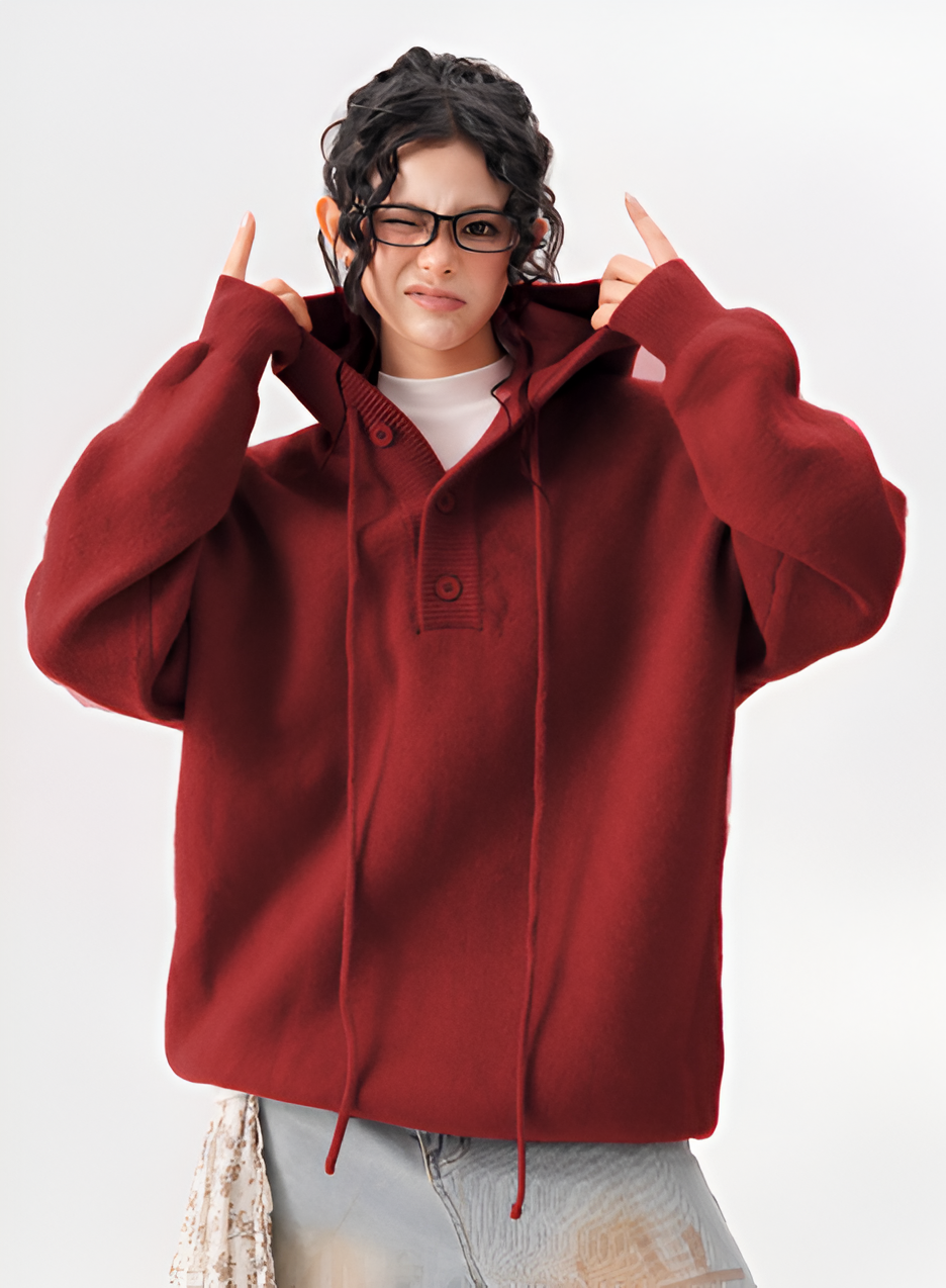 Women Hooded Loose Fit Hoodie Casual Fall Essential